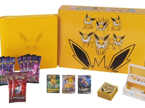 Pokemon Simplified Chinese Collection Set Advanced Gift Box Series Jolteon