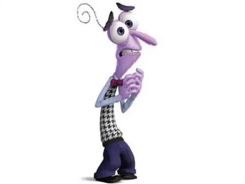 Disney Inside out Character ( Fear )