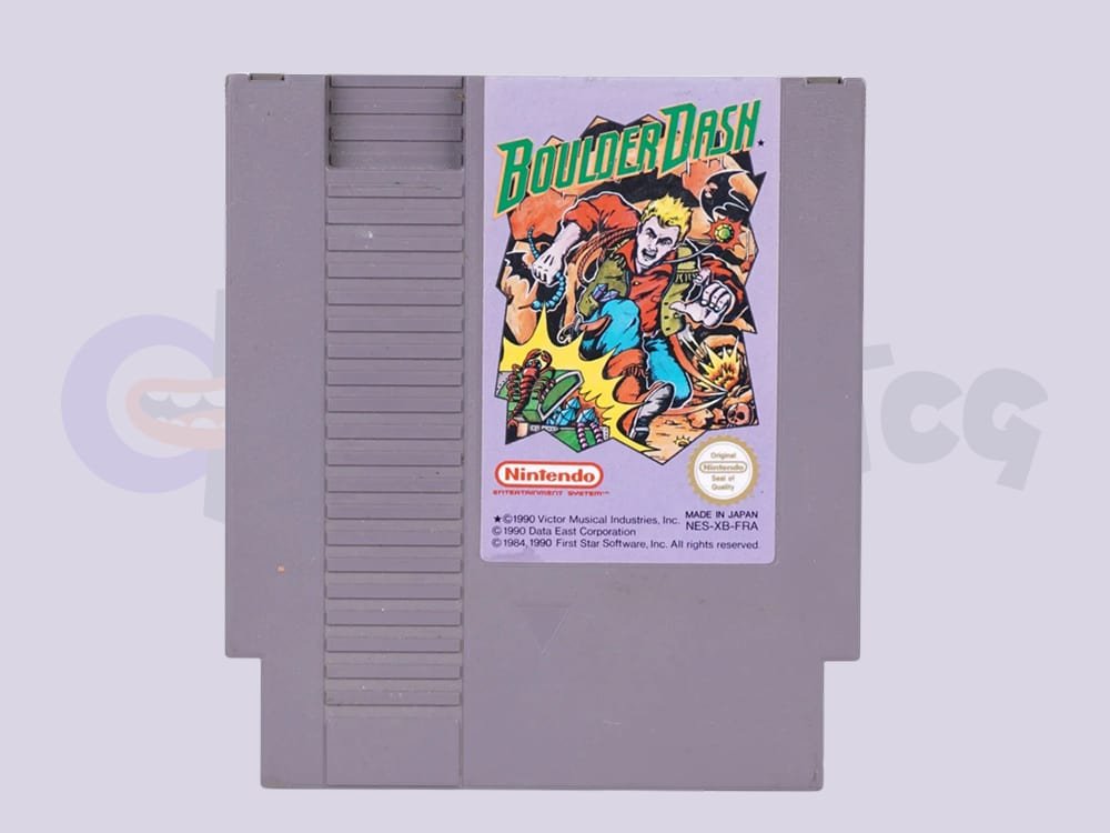 Boulder Dash NES retro game cartridge available in Riyadh Saudi Arabia