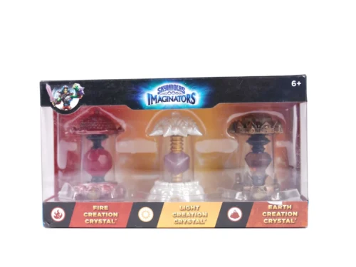 Sky Landers imaginators , PACK ( Earth, Light, Fire ) creation crystals