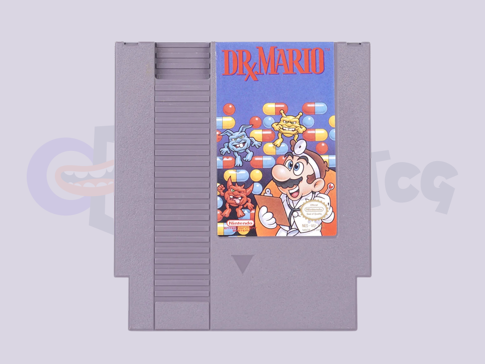 dr mario nes game cartridge retro puzzle game saudi arabia waditcg