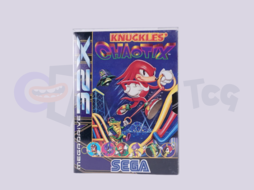 Knuckles Chaotix Sega 32X game Riyadh Saudi Arabia original