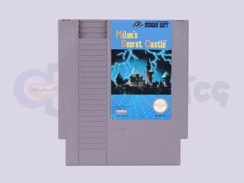 Milons Secret Castle NES retro game cartridge Saudi Arabia