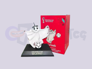 Official authenti Qatar 2022World Cup la’eeb Cute Mascot Doll Football Souvenirs laeeb mascot doll qatar 2022