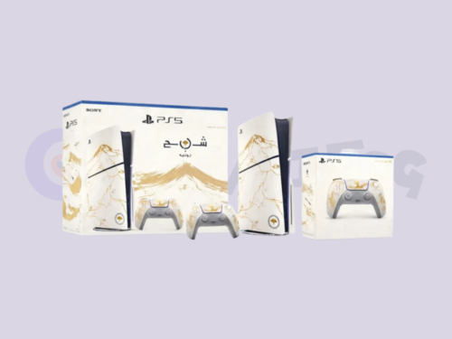 PS5 Slim bundle gold limited edition console with extra controller
