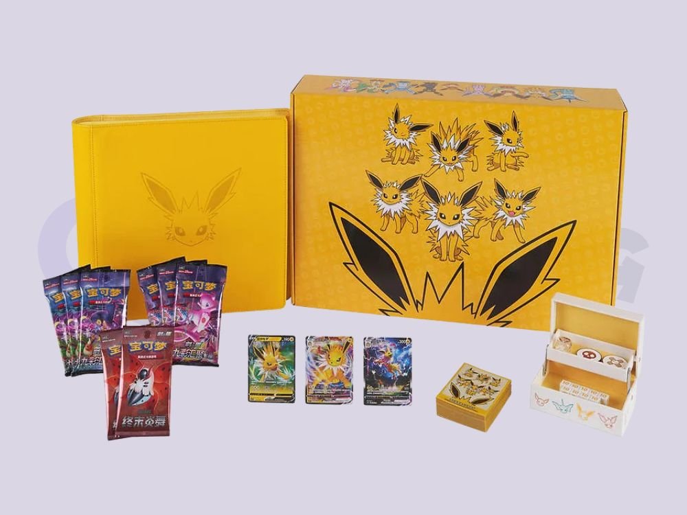 Pokemon Simplified Chinese Collection Set Advanced Gift Box Series Jolteon