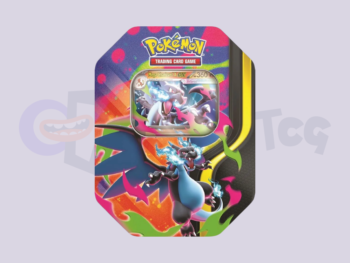 Pokémon TCG Mega Charizard Tin pokemon mega charizard tin booster pack set