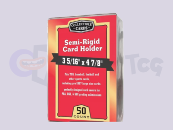Rigid card holders Saudi Arabia for protecting trading cards, sports cards, and PSA grading submissions with semi-rigid clear sleeves