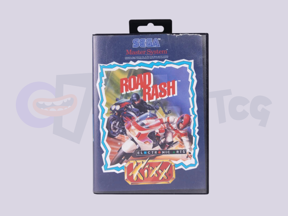 Road Rash game Sega Master System Riyadh Saudi Arabia original