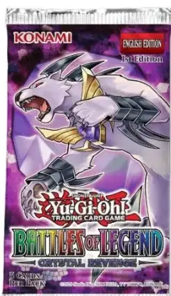 Yu-Gi-Oh! TCG Battles of Legend: Crystal Revenge Booster Pack