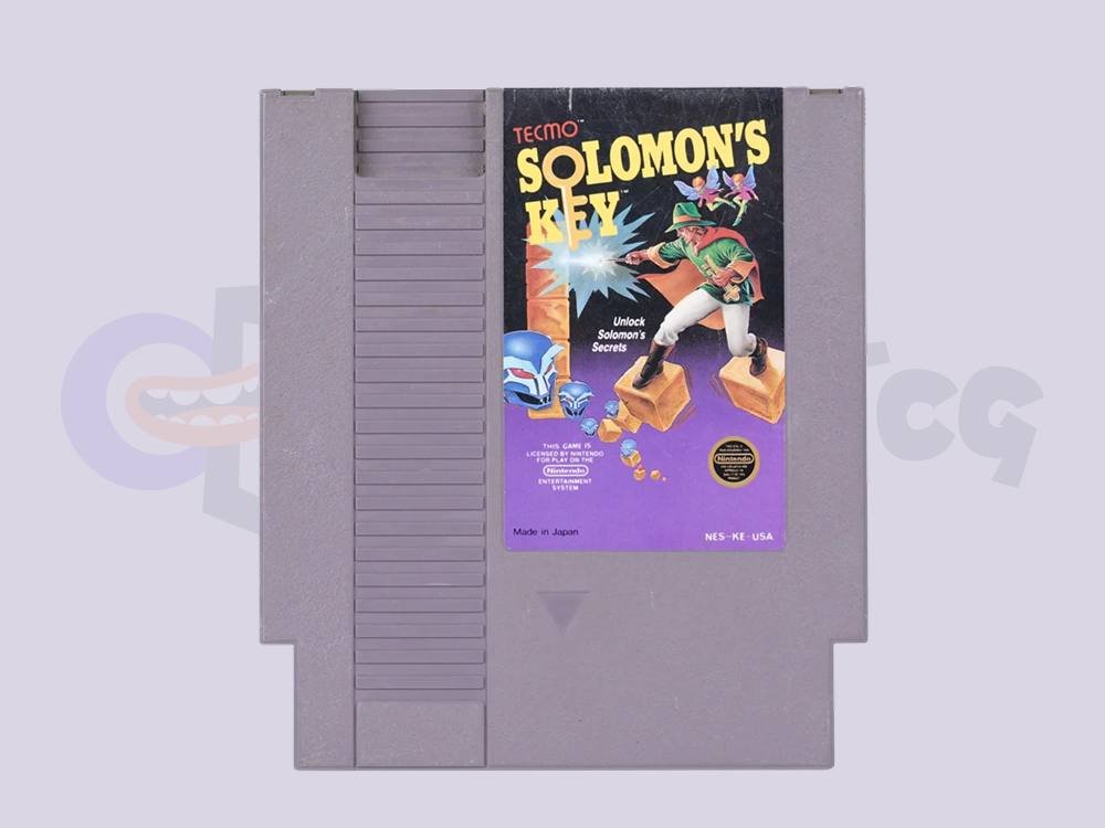 Solomon’s Key NES Game Cartridge Solomon’s Key NES game cartridge available in Saudi Arabia