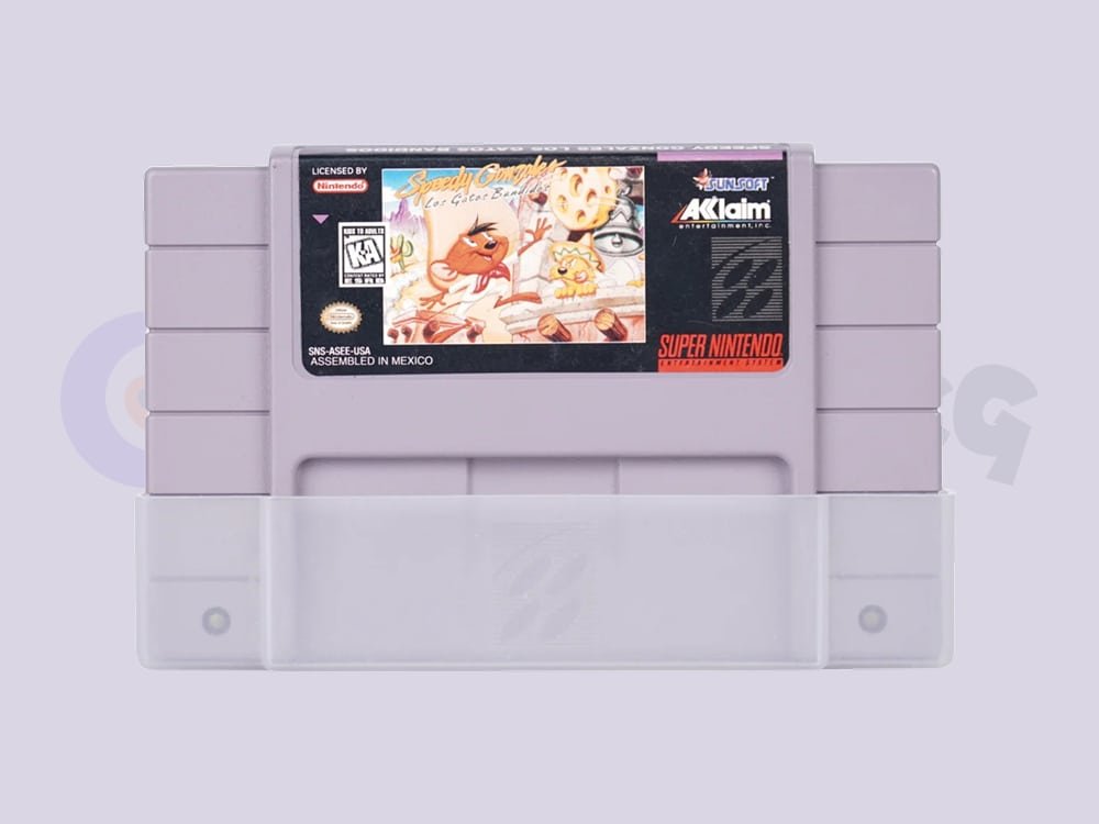 Speedy Gonzales SNES game cartridge available in Saudi Arabia