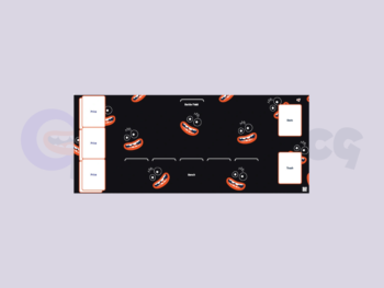 TCG play mat anti slip trading card gaming mat