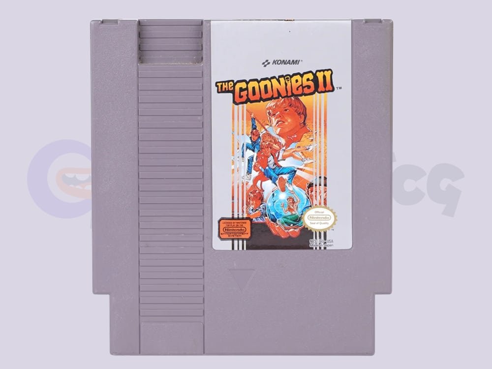 The Goonies II NES retro game cartridge available in Riyadh Saudi Arabia
