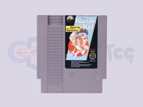 The Karate Kid NES retro game cartridge Saudi Arabia