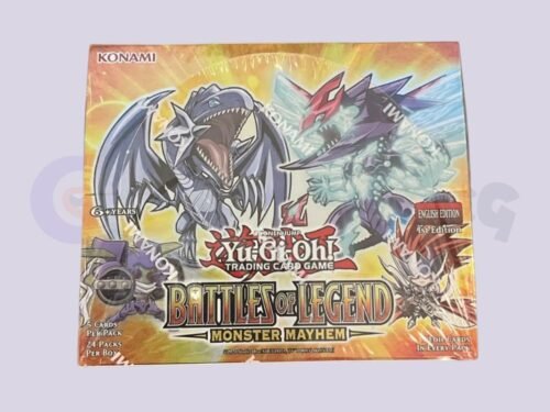 Yu-Gi-Oh! Battles Of Legend Mayhem Booster Box Factory Sealed- 24 Packs