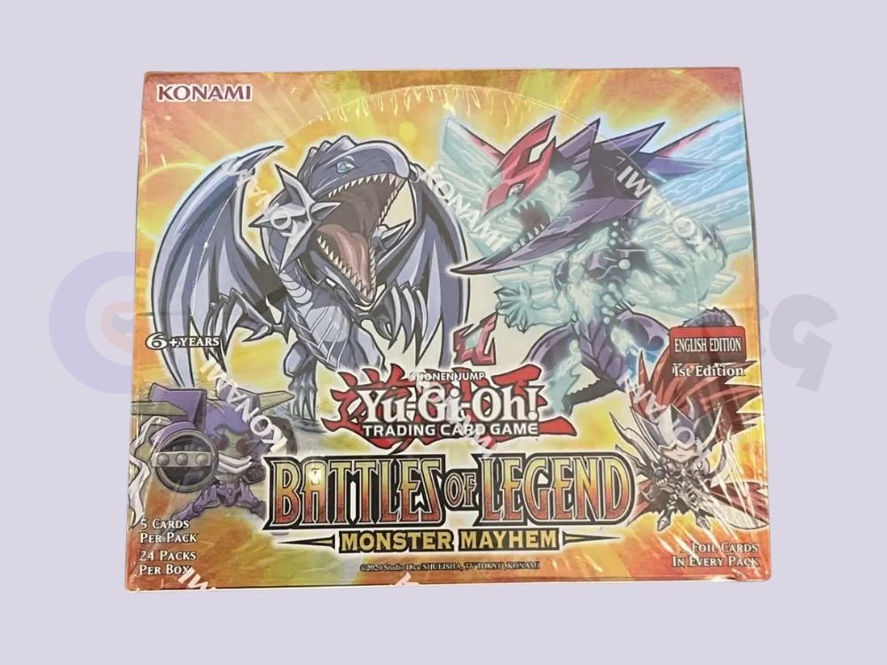 Yu-Gi-Oh! Battles of Legend Mayhem Booster Box – Factory Sealed – 24 Packs