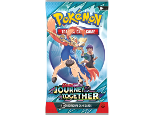 Pokemon TCG Scarlet & Violet Journey Together Booster Pack 10 Cards English