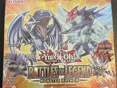 Yu-Gi-Oh! Battles Of Legend Mayhem Booster Box Factory Sealed- 24 Packs
