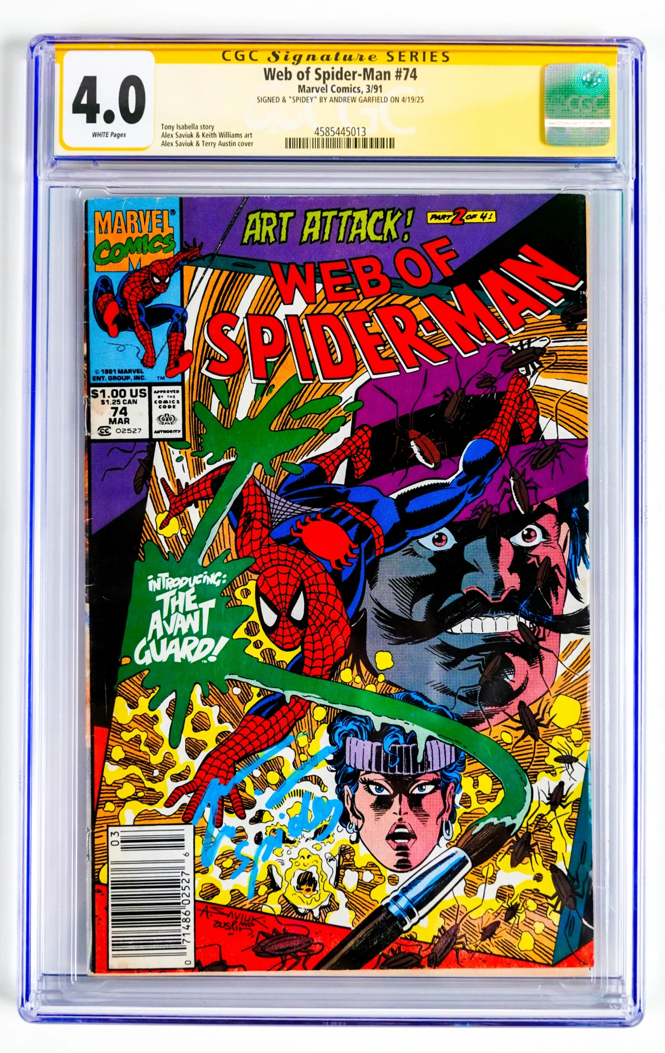 Web of Spider-Man #74