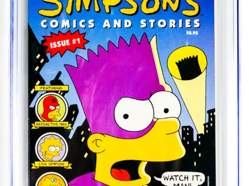 Simpsons Comics and Stories #1 CGC 9.6 White Pages