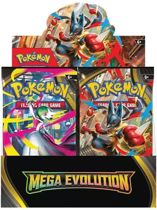 Pokémon Trading Card Game: Mega Evolution Booster Display, 36 Count