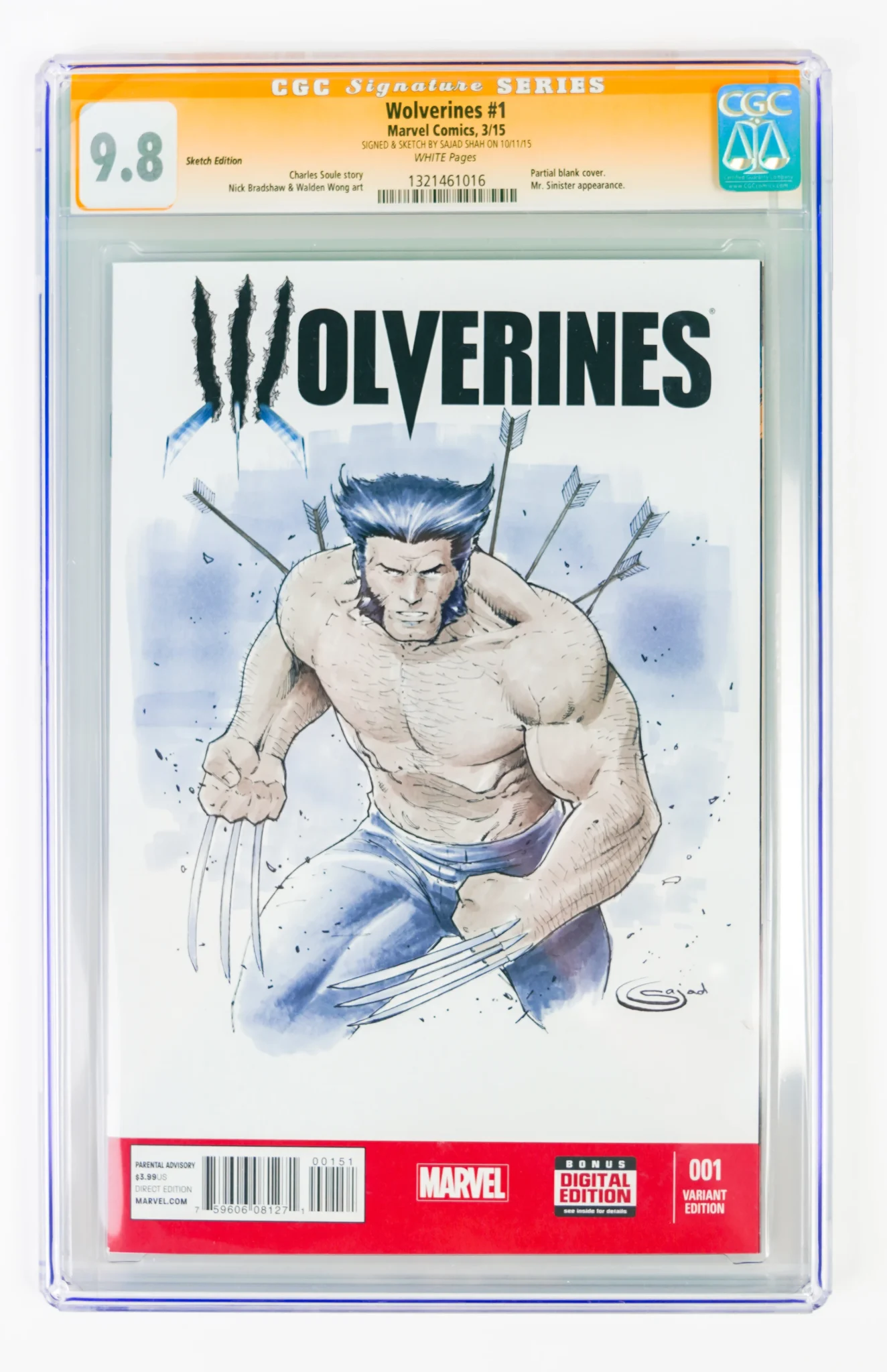 Wolverines #1 (2015) – CGC Signature Series