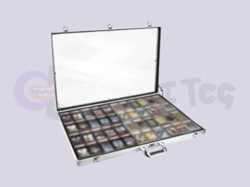 Card Display Case – Lockable Aluminum Alloy Storage Box Card Display Case – Lockable Aluminum Alloy Storage Box