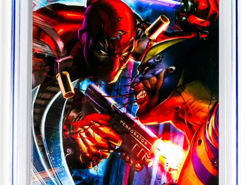 Deadpool #1 Horn Virgin Edition – CGC 9.8 White Pages