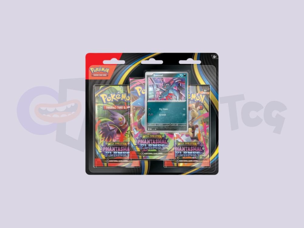 Mega Evolutions Phantasmal Flames 3 Pack Blister