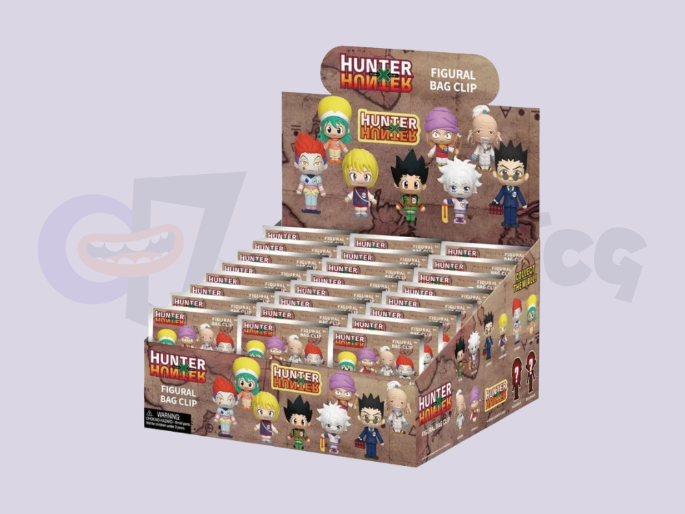 Hunter x Hunter 3D foam bag clip Series 1 anime keychain collectible