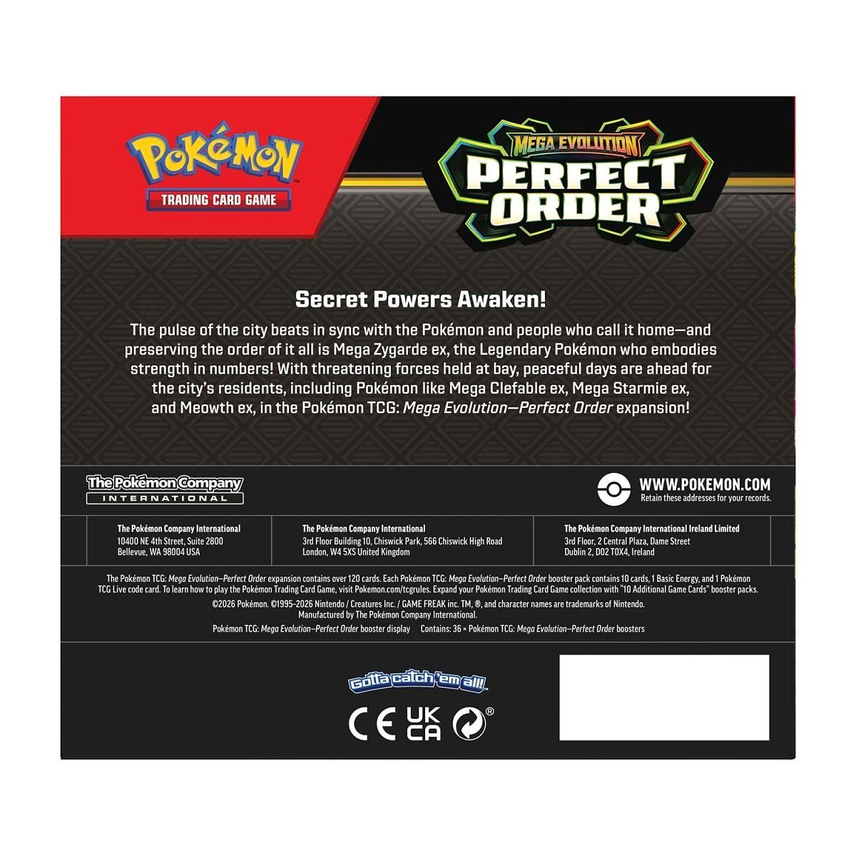 Perfect Order Booster Box 2 Perfect Order Booster Box