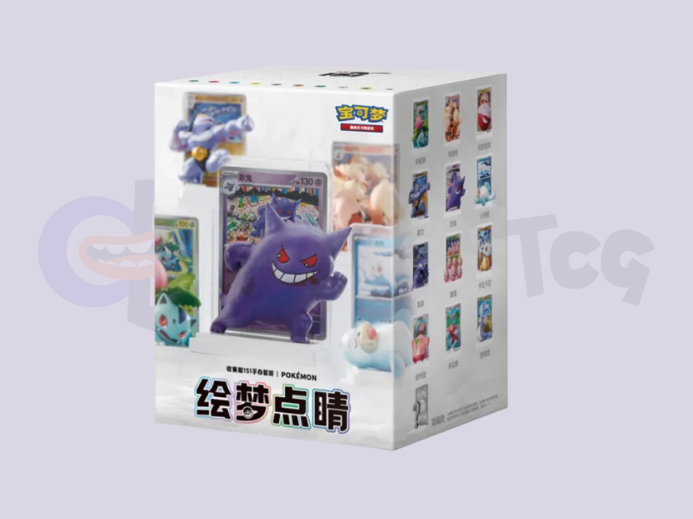 Pokémon Chinese Exclusive Dream Drawing 151 Figures Blind Box Set. Pokemon Cards