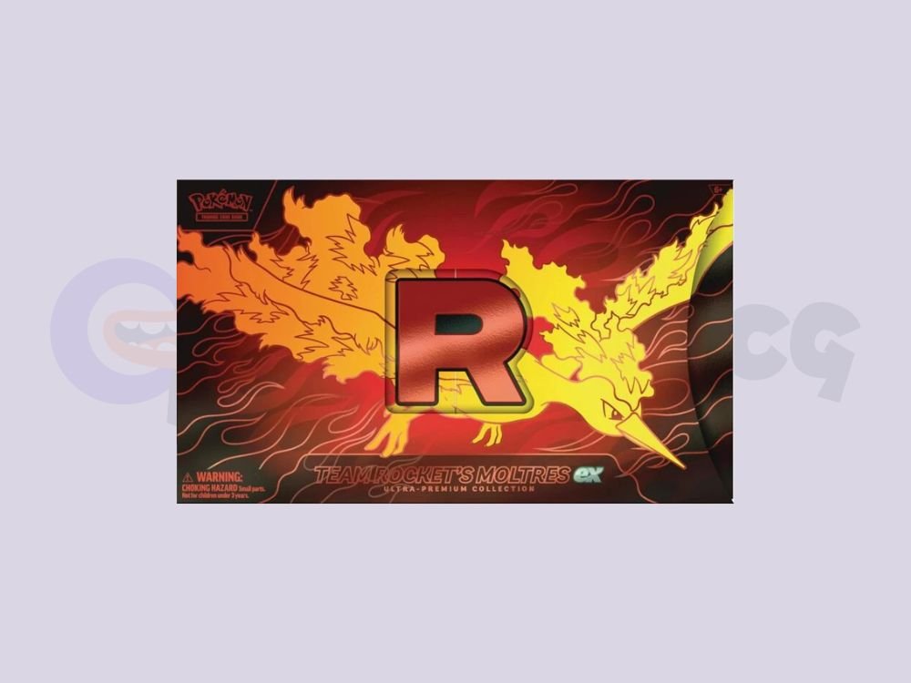 Pokemon TCG: Team Rocket's Moltres ex Ultra-Premium Collection