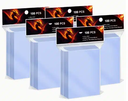 Clear TCG Card Sleeves 100 Pack