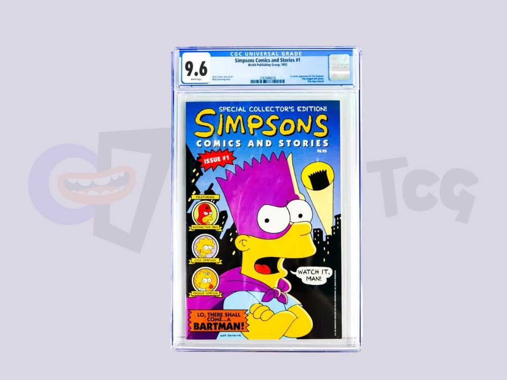 Simpsons Comics and Stories #1 CGC 9.6 White Pages