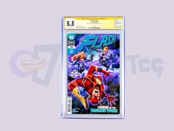 The Flash 758 CGC Signature Series 5.5 Christian Duce Signed Riyadh.
