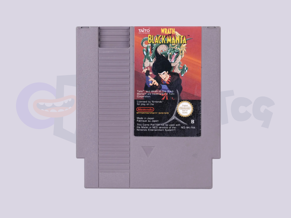 wrath of the black manta nes retro ninja game waditcg saudi arabia