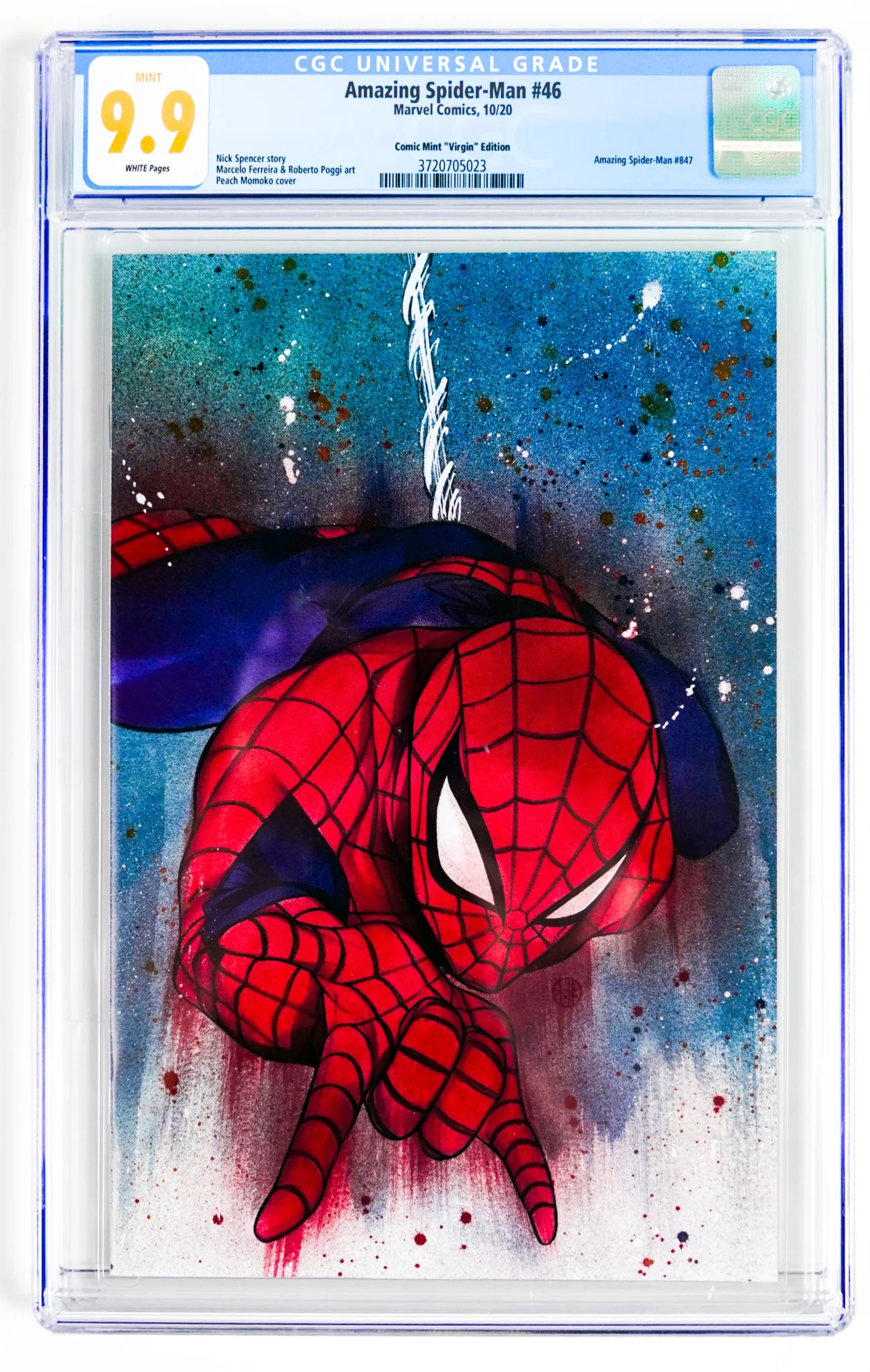 The Amazing Spider-Man #46 Virgin Edition – CGC 9.9 White Pages