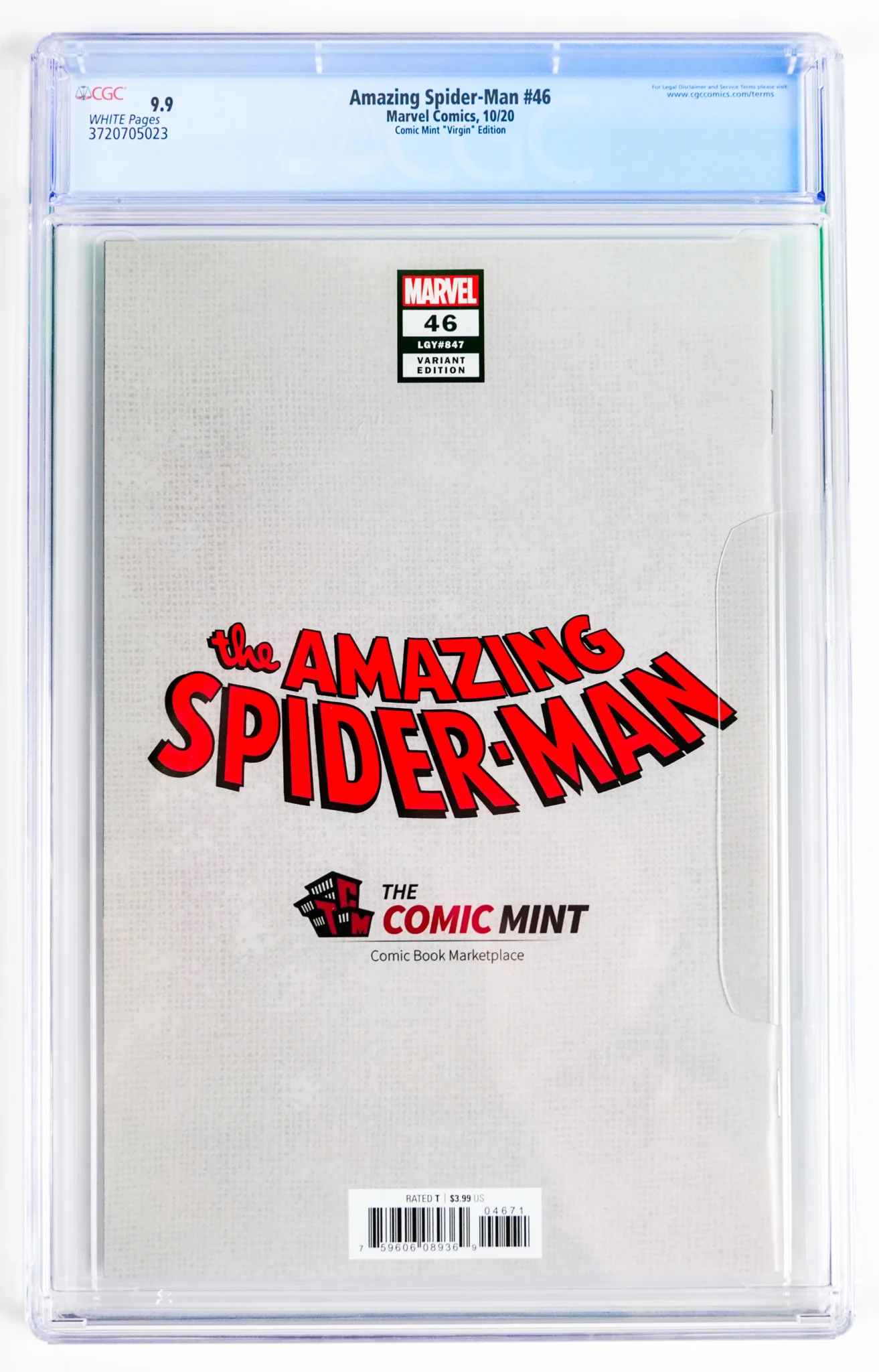 The Amazing Spider-Man #46 Virgin Edition – CGC 9.9 White Pages