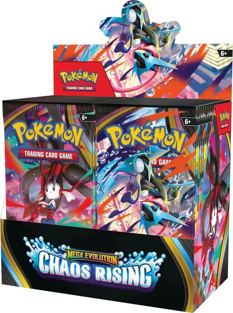 Pokemon TCG Mega Evolution Chaos Rising Booster Box