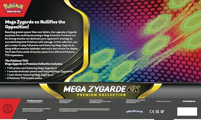 Pokémon TCG: Mega Zygarde ex Premium Collection