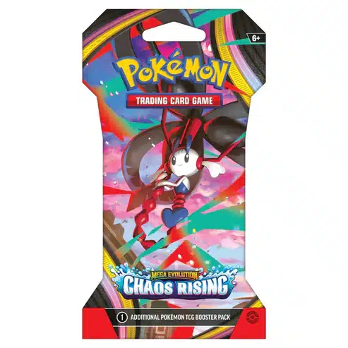 Pokemon TCG: Mega Evolution-Chaos Rising Sleeved Booster Pack 1 ct