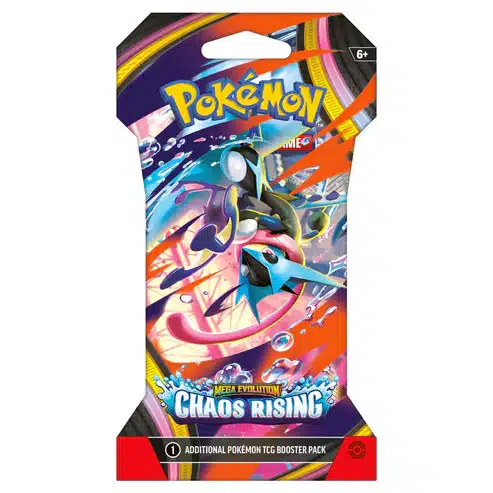 Pokemon TCG: Mega Evolution-Chaos Rising Sleeved Booster Pack 1 ct