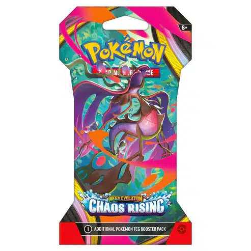 Pokemon TCG: Mega Evolution-Chaos Rising Sleeved Booster Pack 1 ct