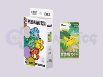 Pokemon S-Chinese 151 Puzzle Fridge Magnet Set Blind Box Riyadh.