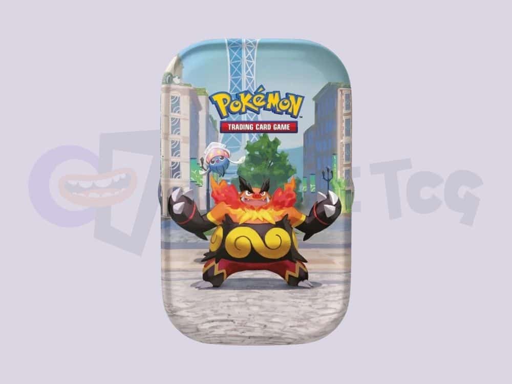 pokemon-tcg-lumiose-city-mini-tin-waditcg Official Pokemon TCG Lumiose City Mini Tin Emboar Art - WadiTCG KSA