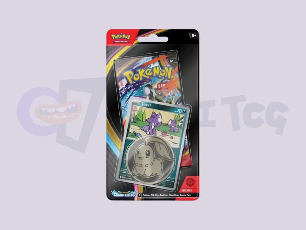 Private Pokémon TCG Mega Evolution – Chaos Rising Checklane Blister Pokémon TCG: Mega Evolution - Chaos Rising Checklane Blister