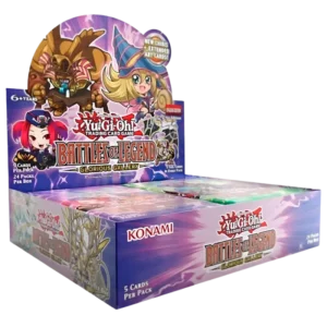 Listing-3-x-3-in-20 Yu-Gi-Oh Battles of Legend: Glorious Gallery Booster Box