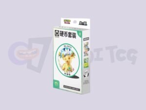 Official Pokemon Leafeon Coin Set Simplified Chinese Release - WadiTCG KSA